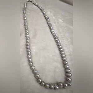 Beach Pearl Long Necklace